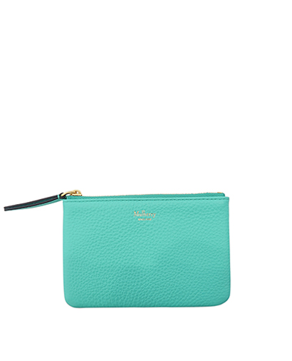Mulberry Zip Coin Purse Leather, front view